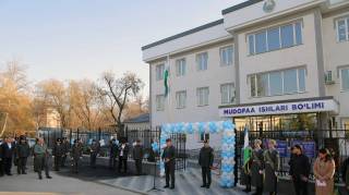 Пойтахтимизда мудофаа бўлимининг янги маъмурий биноси иш бошлади