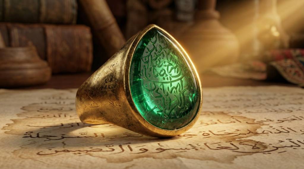 Мироншоҳ Мирзонинг зумрад кўзли муҳр-узуги