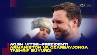 АҚШ вице-президенти Арманистон ва Озарбайжонга ташриф буюрди (+видео)