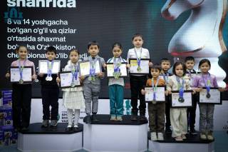 Шахмат: 8 ва 14 ёшли ўғил-қизлар Ўзбекистон чемпионлиги учун курашди