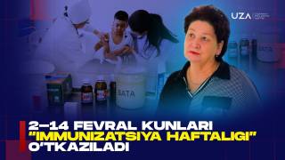 Тошкентда қизамиққа қарши оммавий эмлаш бошланди (+видео)