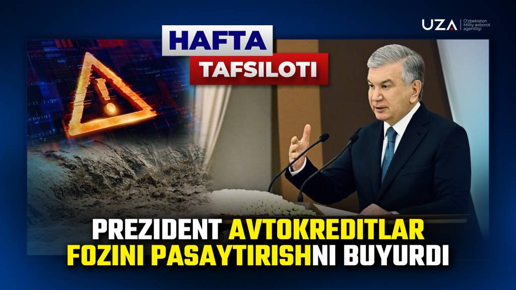 Ҳафта тафсилоти (+видео)