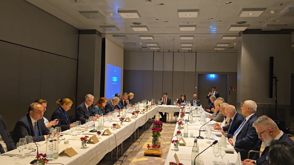 Сенат раисининг биринчи ўринбосари С.Сафоев Хавфсизлик бўйича Мюнхен конференцияси доирасида нутқ сўзлади