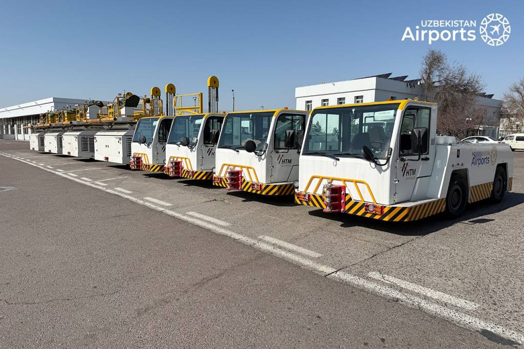 Uzbekistan Airports обновляет парк аэродромной спецтехники