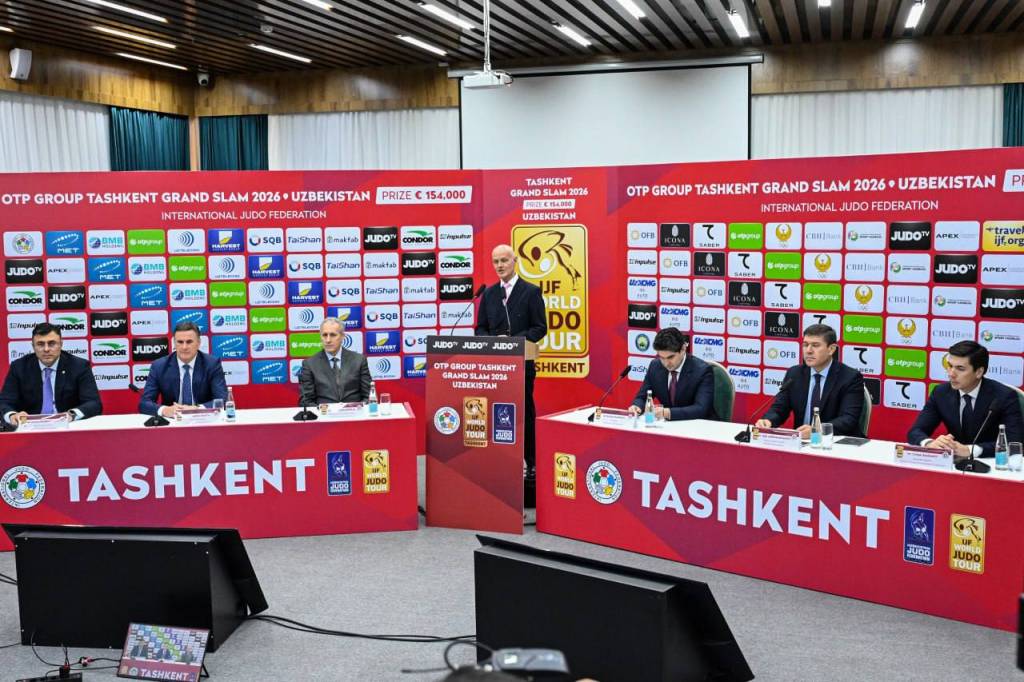“OTP Group Tashkent Grand Slam 2026” мусобақасига қуръа ташланди