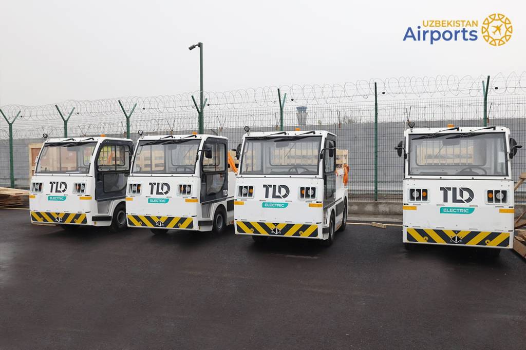Шаг к экологичному будущему: в аэропорту продолжается обновление наземной техники