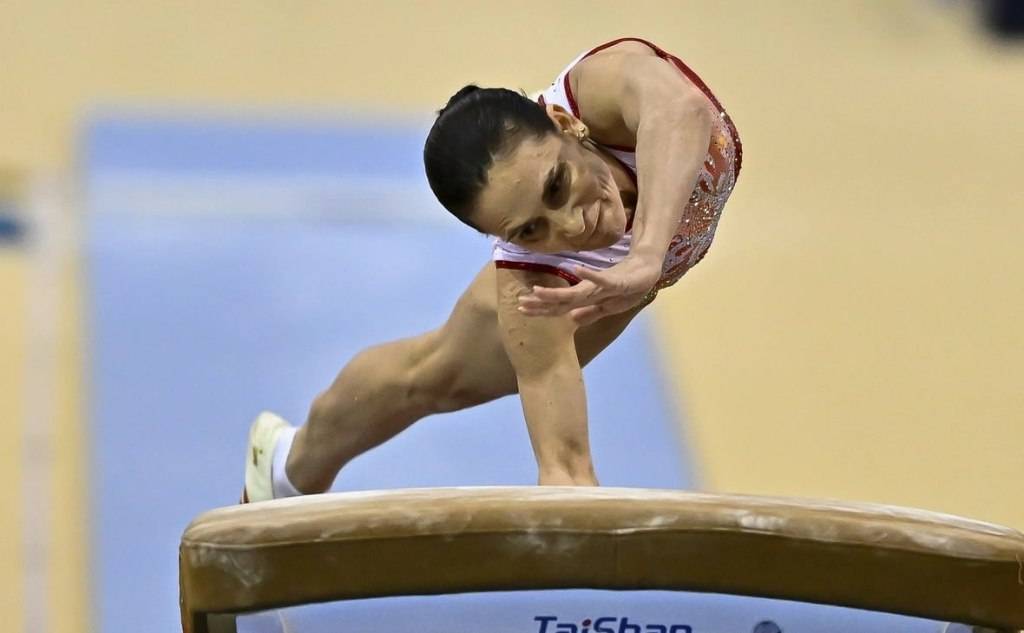 Оксана Чусовитина вышла в финал этапа Кубка мира по спортивной гимнастике