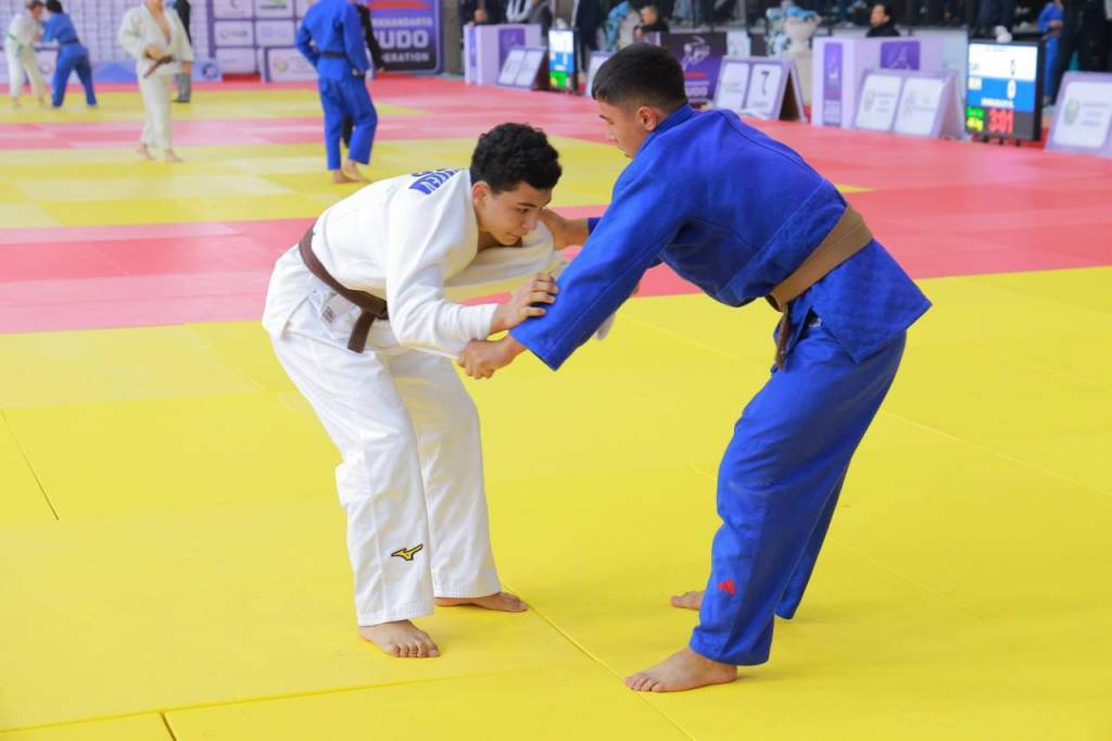 Отбираются сильнейшие дзюдоисты