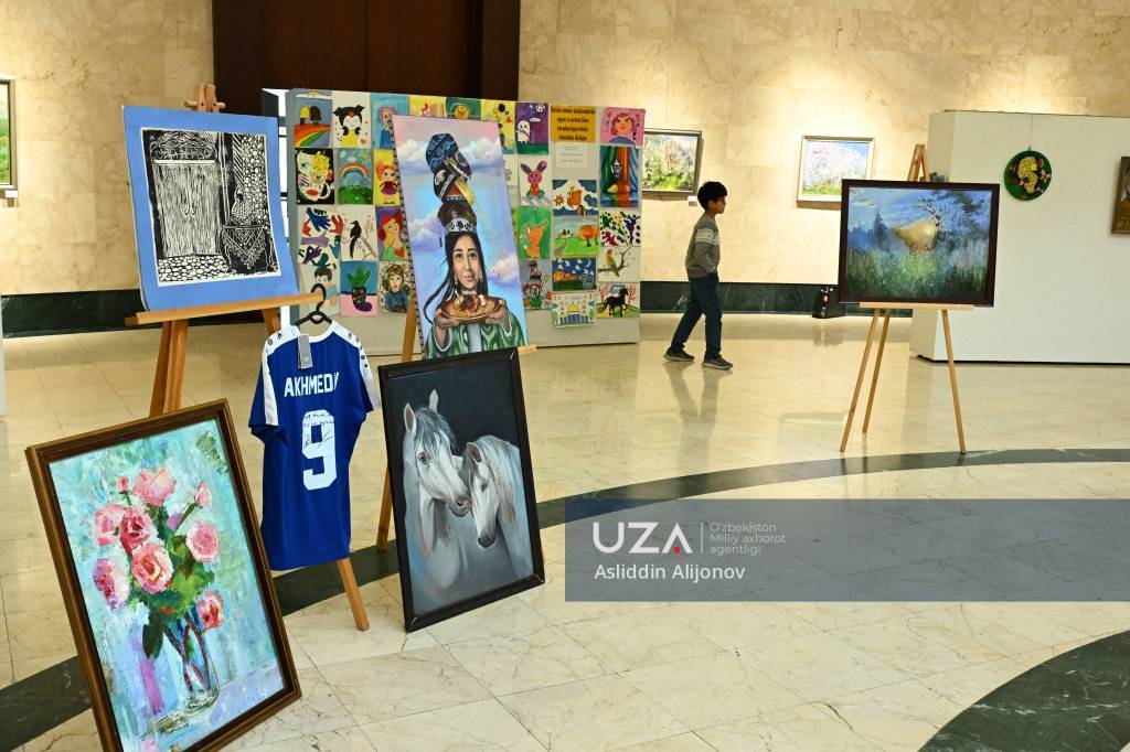 Umid ranglari: saraton bilan kurashayotgan bolalar ijodi ko‘rgazmasi