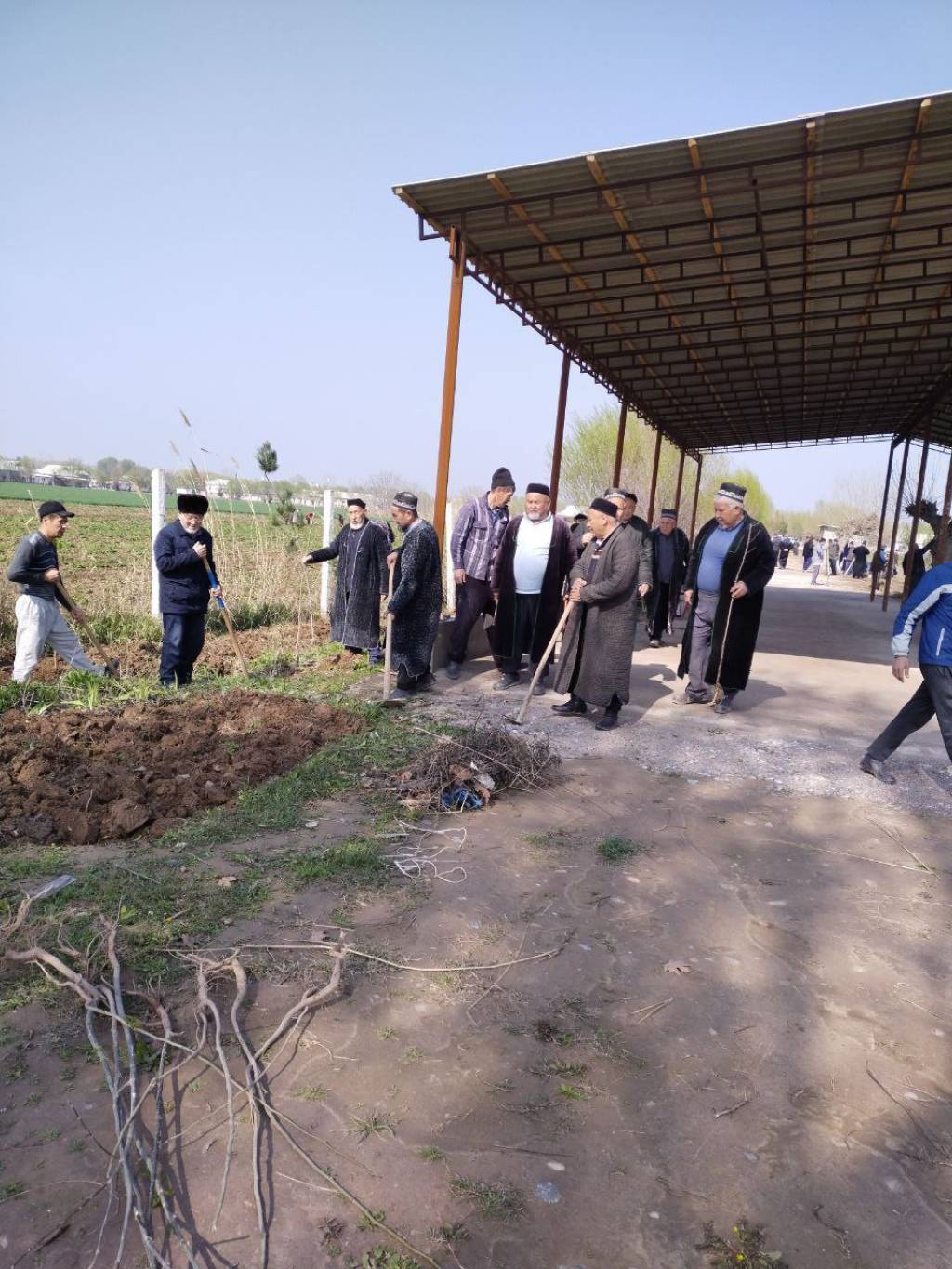 Жанубда умумхалқ хайрия ҳашари уюшқоқлик билан ўтди (+видео)