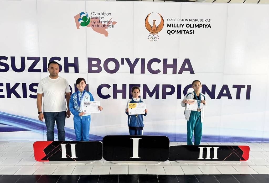 Young athletes’ victories at the Uzbekistan Swimming Championships