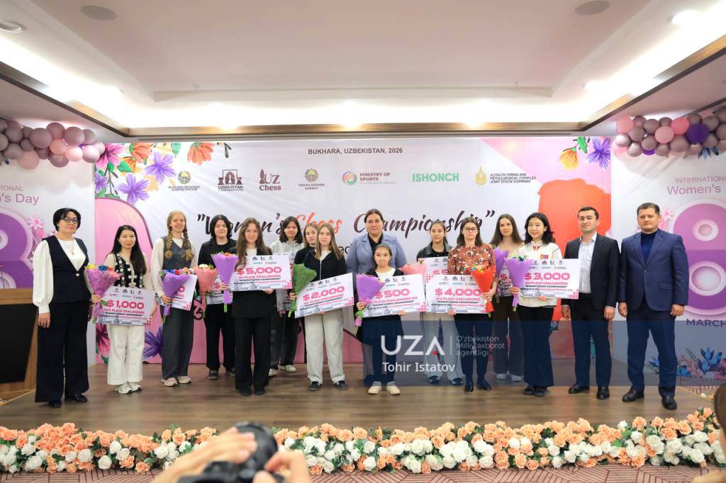“WomenChess” халқаро шахмат турнири якунланди