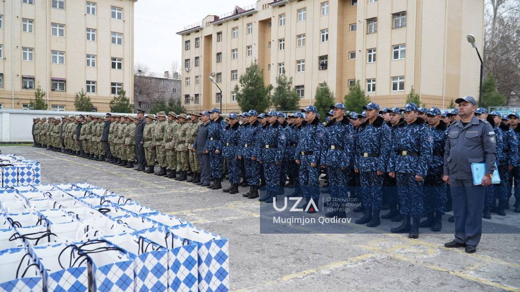 Фарғонадан юрт ҳимояси сари — чақирилувчилар тантанали кузатилди
