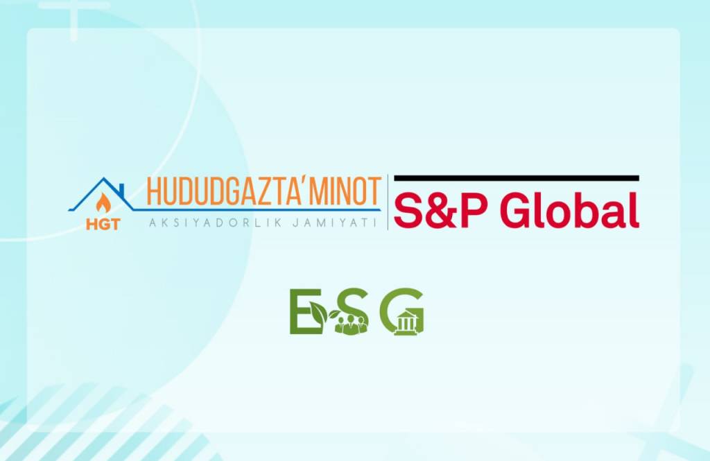 “Ҳудудгазтаъминот” АЖ ESG рейтингида юқори натижа қайд этди