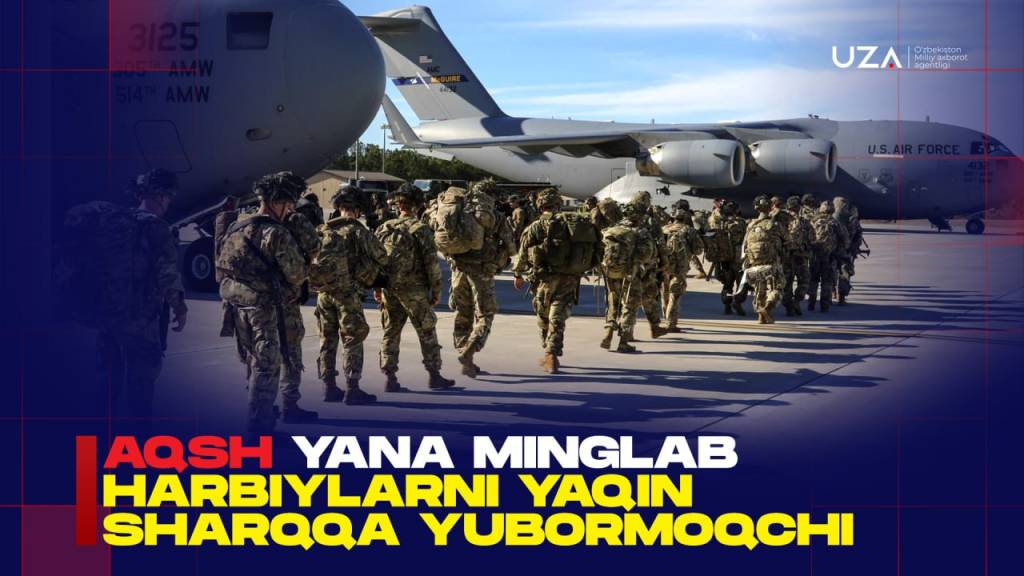 АҚШ яна минглаб ҳарбийларни Яқин Шарққа юбормоқчи (+видео)