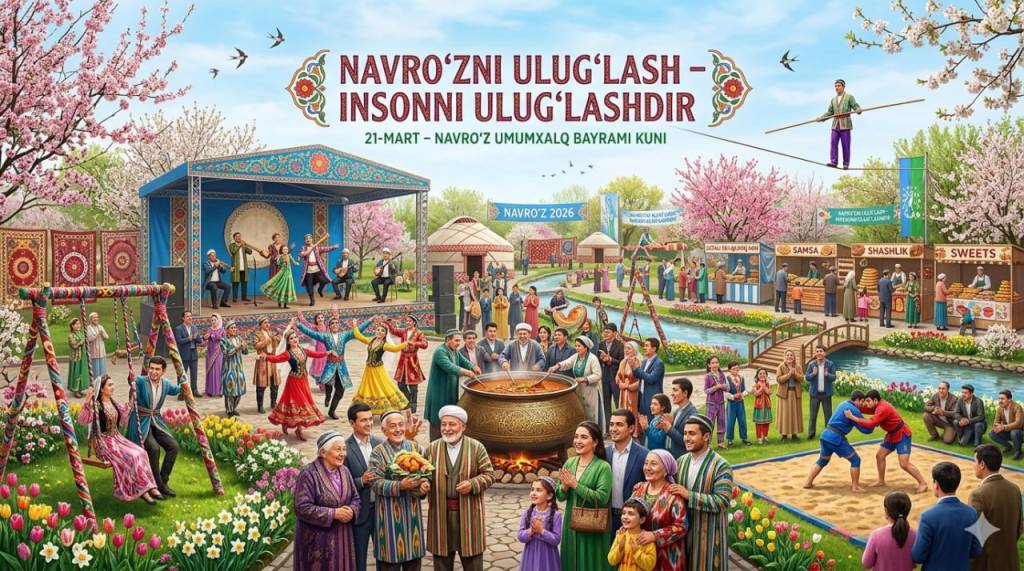 Наврўз – жамиятни бирлаштирувчи маънавий куч