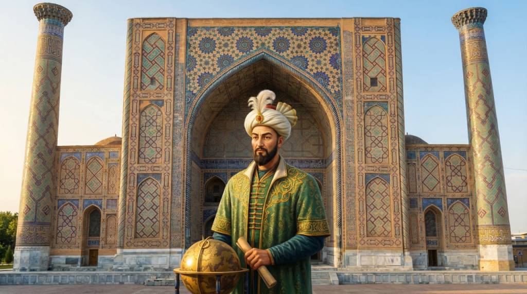 Mirzo Ulug‘bek bobosi Amir Temurning shaharsozlik an’analarini qanday davom ettirdi?