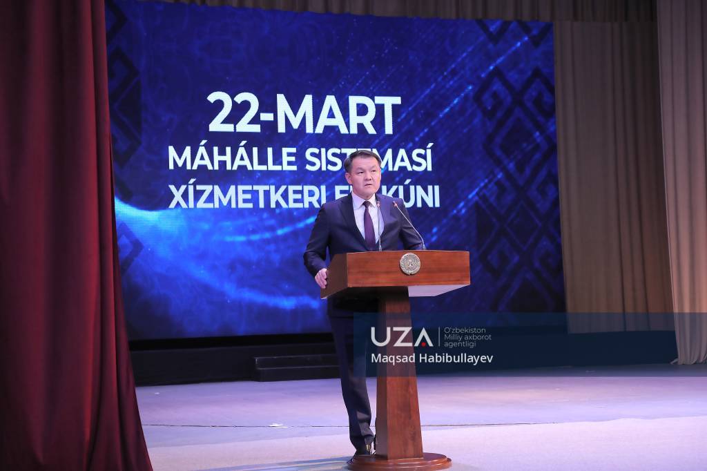 Mahalla tizimi xodimlari taqdirlandi