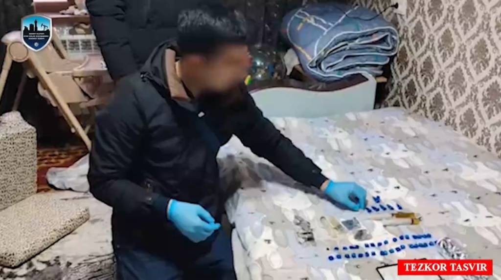 Navoiyda narkolaboratoriya aniqlandi