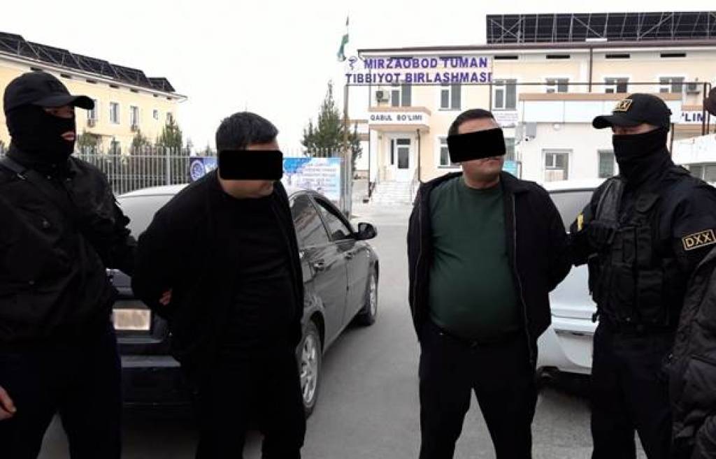 Сирдарёда 2 нафар МИБ ходими қўлга олинди