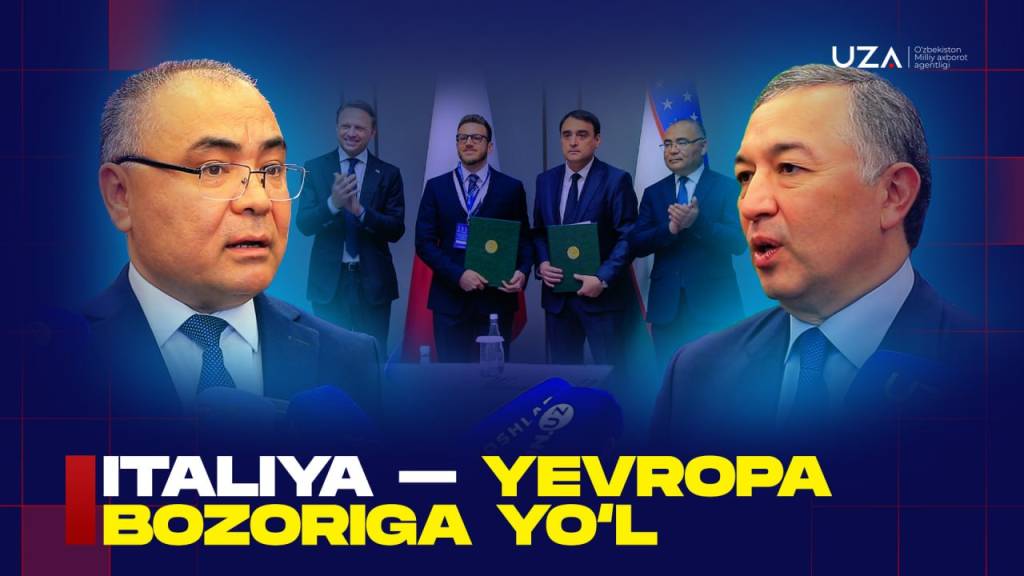 Миграция ва қишлоқ хўжалигида Италия билан ҳамкорлик кенгаймоқда (+видео)