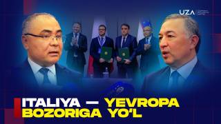 Миграция ва қишлоқ хўжалигида Италия билан ҳамкорлик кенгаймоқда (+видео)