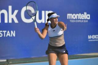 Tennis: Laima Vladson succeeds in Italy