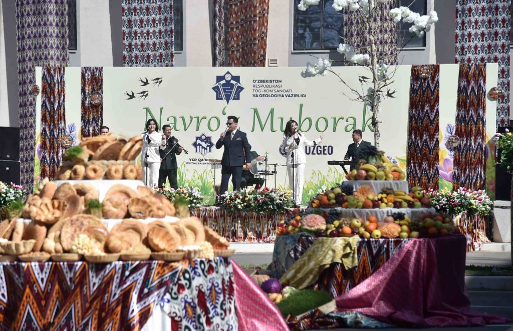 Геологлар Наврўзни кўтаринки кайфиятда нишонлади