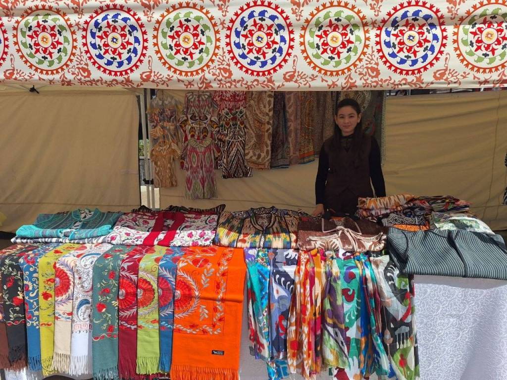 An exhibition showcasing national values and craftsmanship traditions