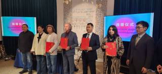 Выставка узбекских миниатюр в Шанхае