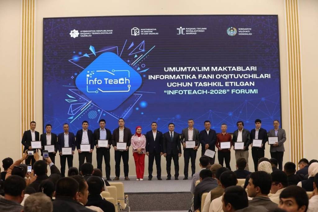 Сирдарёда “InfoTeach — 2026” форуми ўтказилди