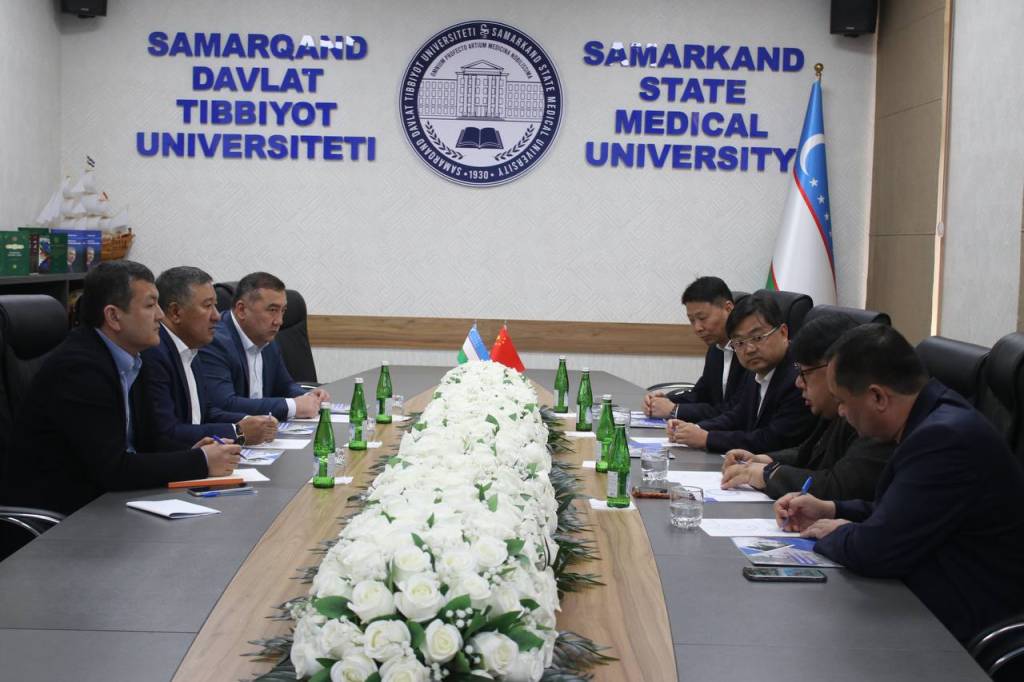 Самарқандда Хитой тиббиёт клиникаси билан ҳамкорликда тиббий марказ ташкил этилади