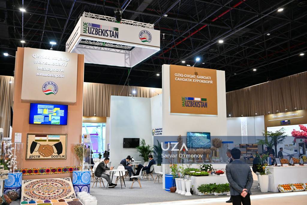 O‘zbekiston-Tojikiston qo‘shma tarmoqlararo ko‘rgazmasi ikki mamlakatning sanoat salohiyatini namoyish etish uchun asosiy maydonga aylandi