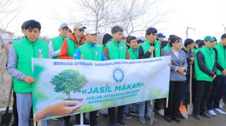 “Яшил макон”: талабалар фаоллик кўрсатди