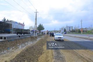 Йўл реконструкция қилинмоқда