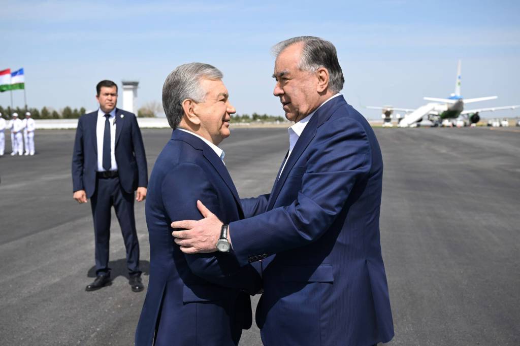 Ўзбекистон ва Тожикистон Президентлари Бухорога келди