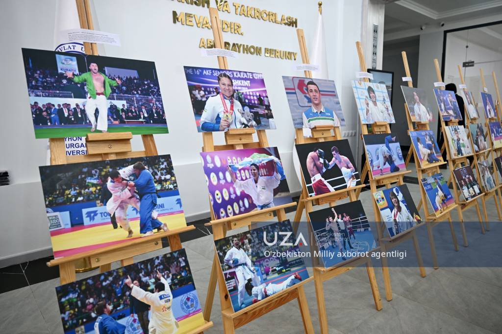 Урганчда “Спортимиз – фахримиз” фотокўргазмаси очилди