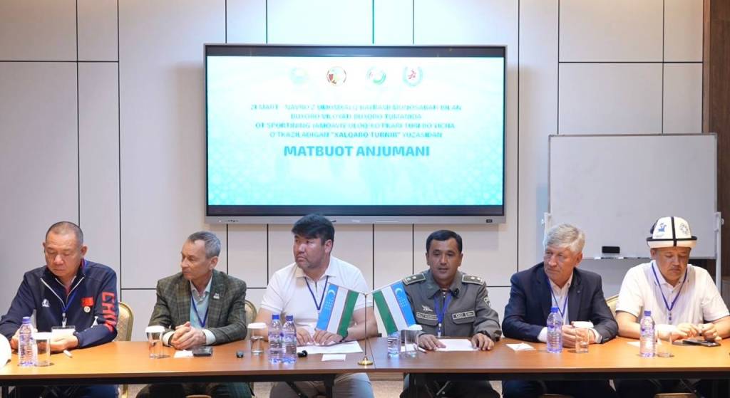 V Халқаро жамоавий улоқ-кўпкари турнири олдидан матбуот анжумани ўтказилди