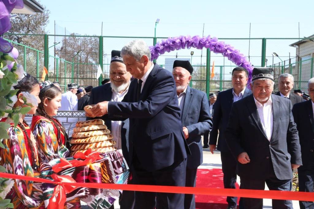 Zamonaviy maskan foydalanishga topshirildi