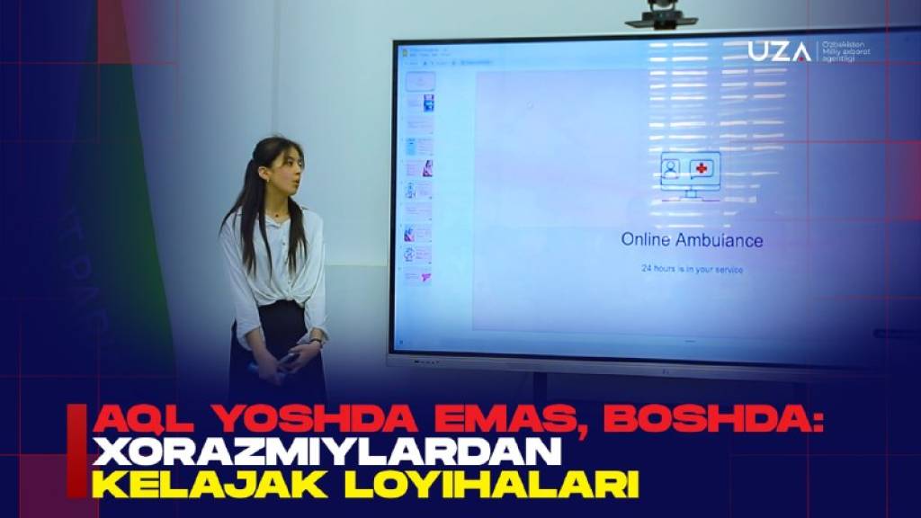 Kelajak loyihalari taqdimoti o‘tkazildi