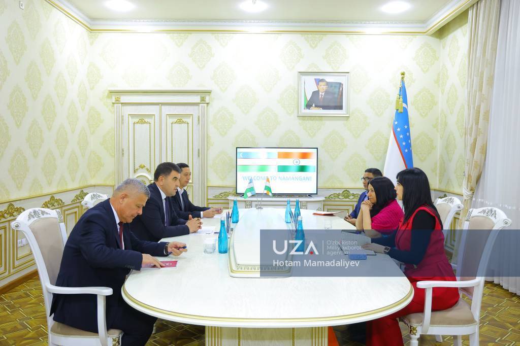 Indische Botschafterin besucht die Region Namangan