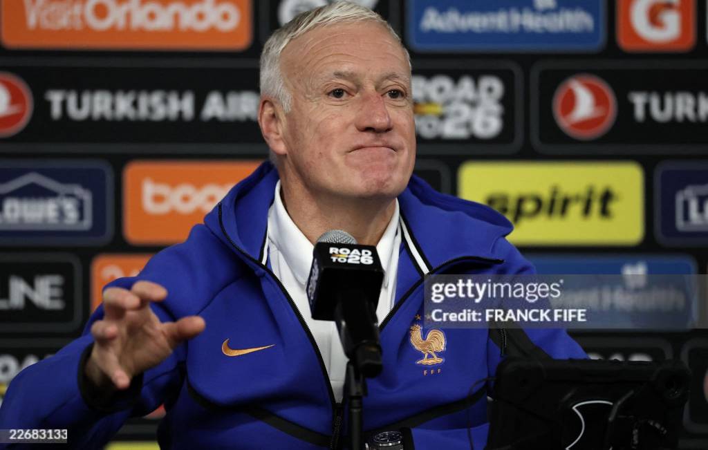 Didiye Desham Fransiya terma jamoasining Jahon chempionati uchun yakuniy qaydnomasi haqida gapirdi