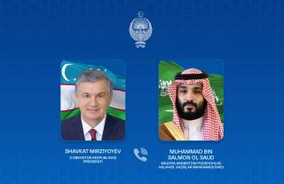 Ўзбекистон Президенти Саудия Арабистони Валиаҳди билан телефон орқали мулоқот қилди