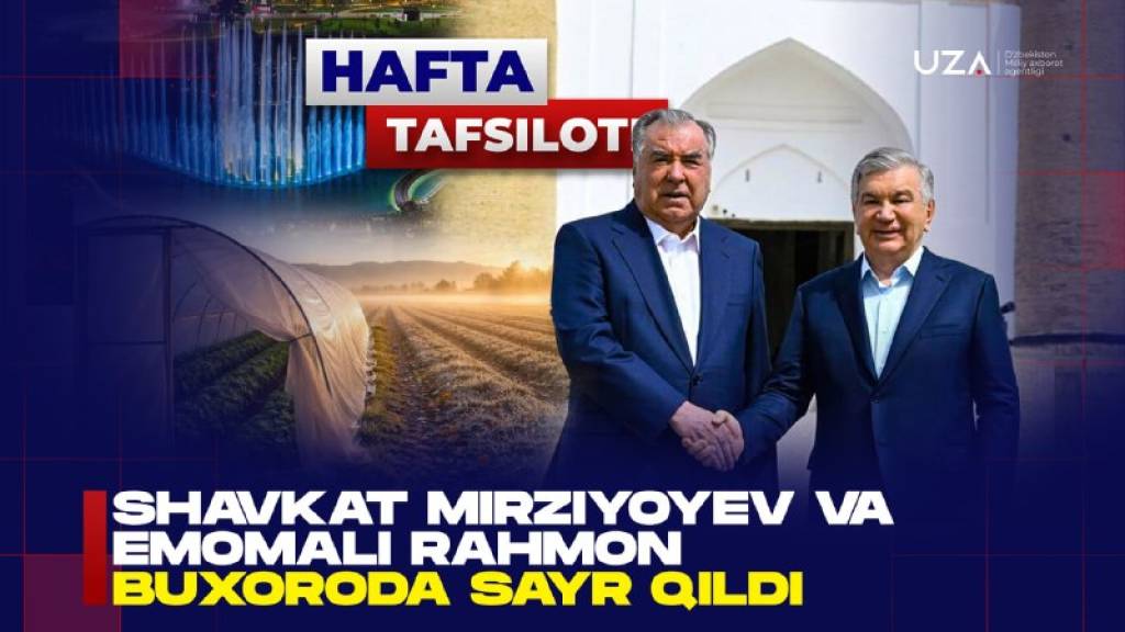 Ҳафта тафсилоти (+видео)