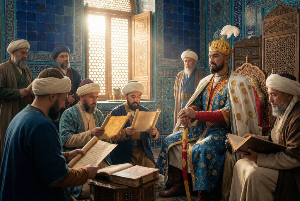 Соҳибқирон саройида бахшилар қандай вазифани бажарган?