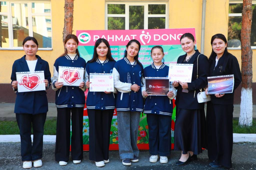 “Мен – донорман!” акцияси ўтказилди