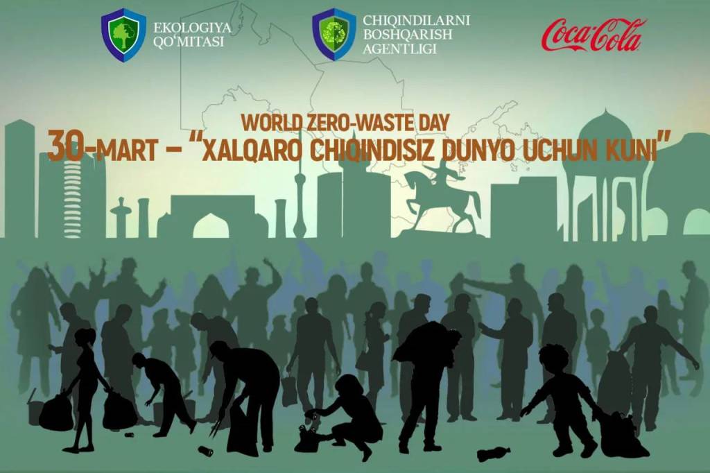 “Chiqindisiz dunyo uchun!” — ommaviy plogging eko-aksiyasiga start berildi