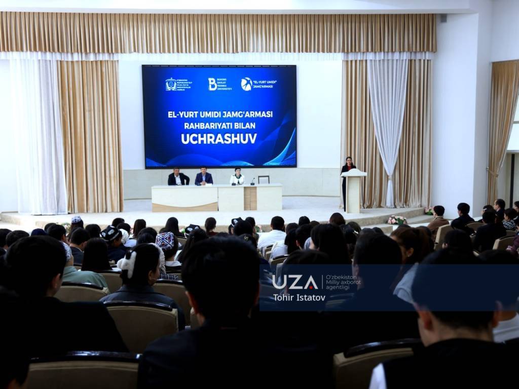 “El-yurt umidi” jamg‘armasi vakillari yoshlar bilan uchrashdi