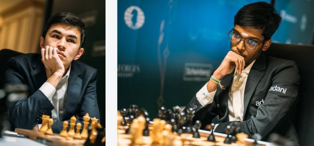 Nomzodlar turniri: Bugun Javohir azaliy raqiblaridan biri Praggnanandxa bilan kuch sinashadi