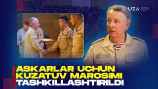 Торжественные проводы солдат, отслуживших срочную военную службу